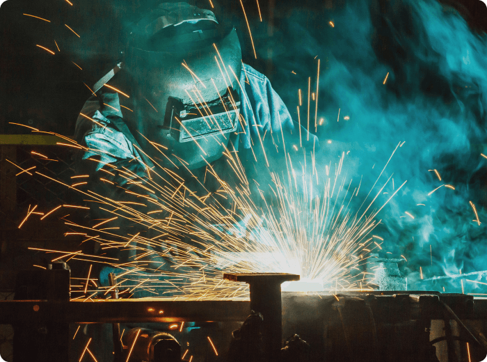 A picture of a welder 