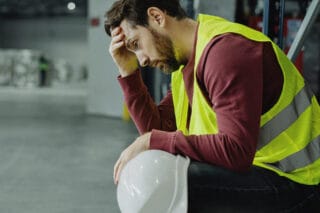 Worker struggling because of lack of psychological safety at work